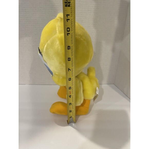 Vintage Looney Tunes Tweety Bird 1997 Stuffed Animal Plush Large Around 12” Tall - Picture 6 of 12